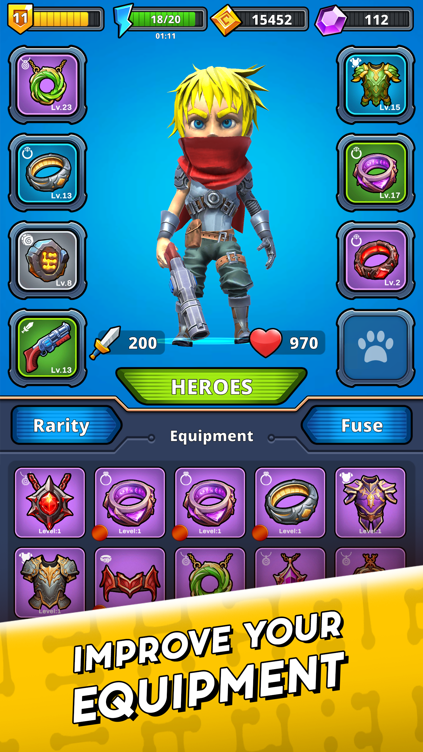 Guns vs Magic - Roguelite RPG Game Screenshot