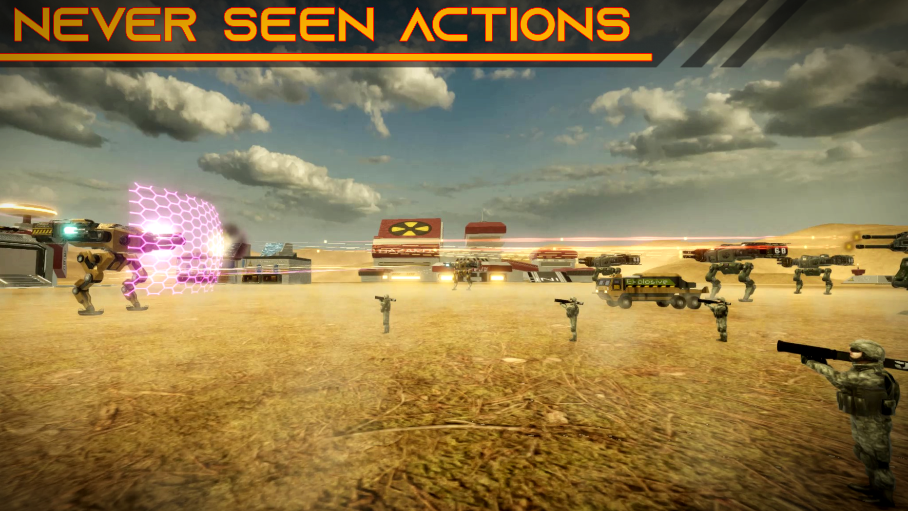 Screenshot of Mech warfare : War Robots game