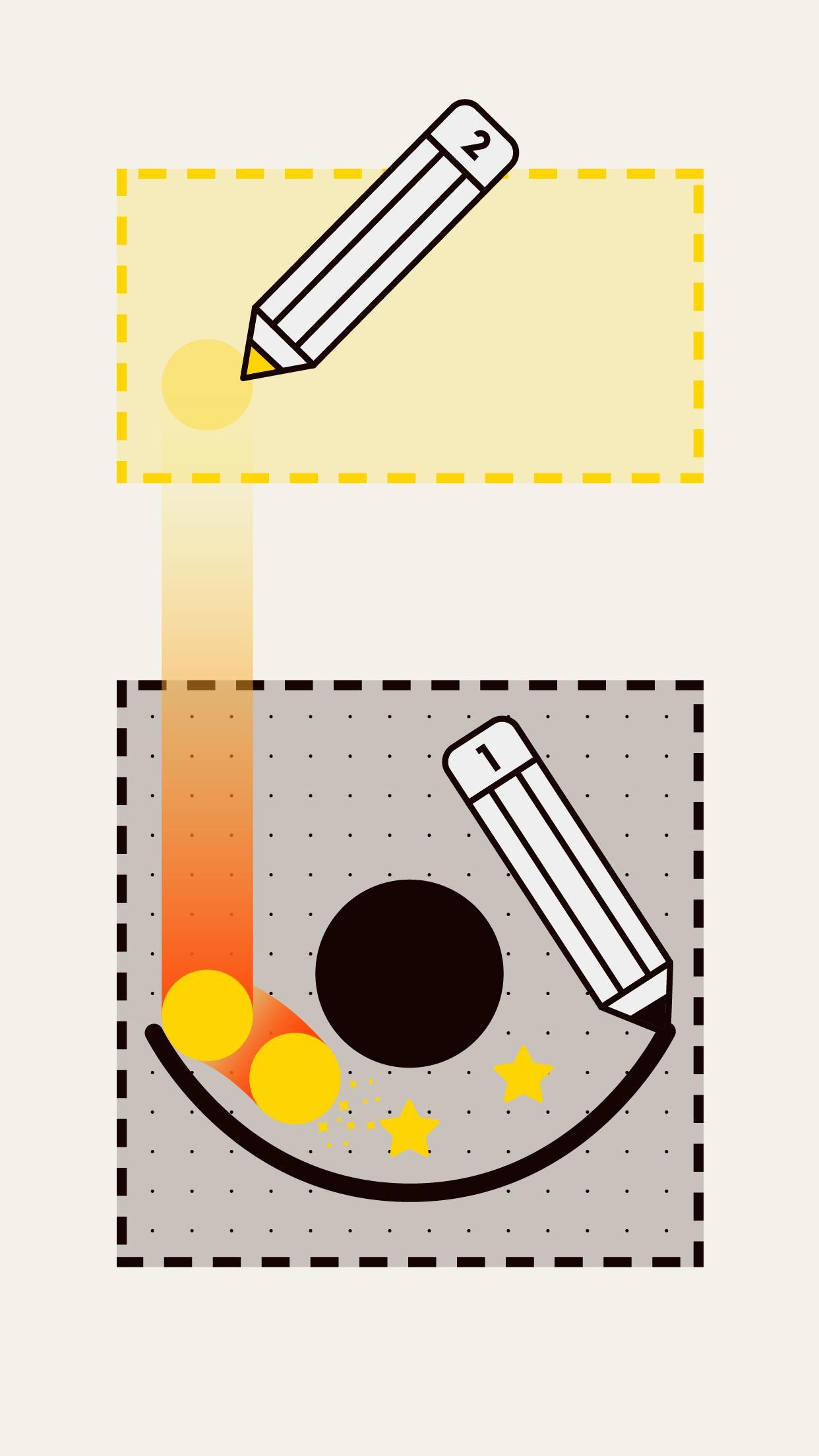 Draw Here: Logic Puzzles Game Screenshot