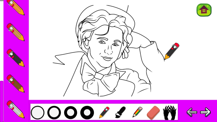 Magical Wonka´s Draw-book Game Screenshot