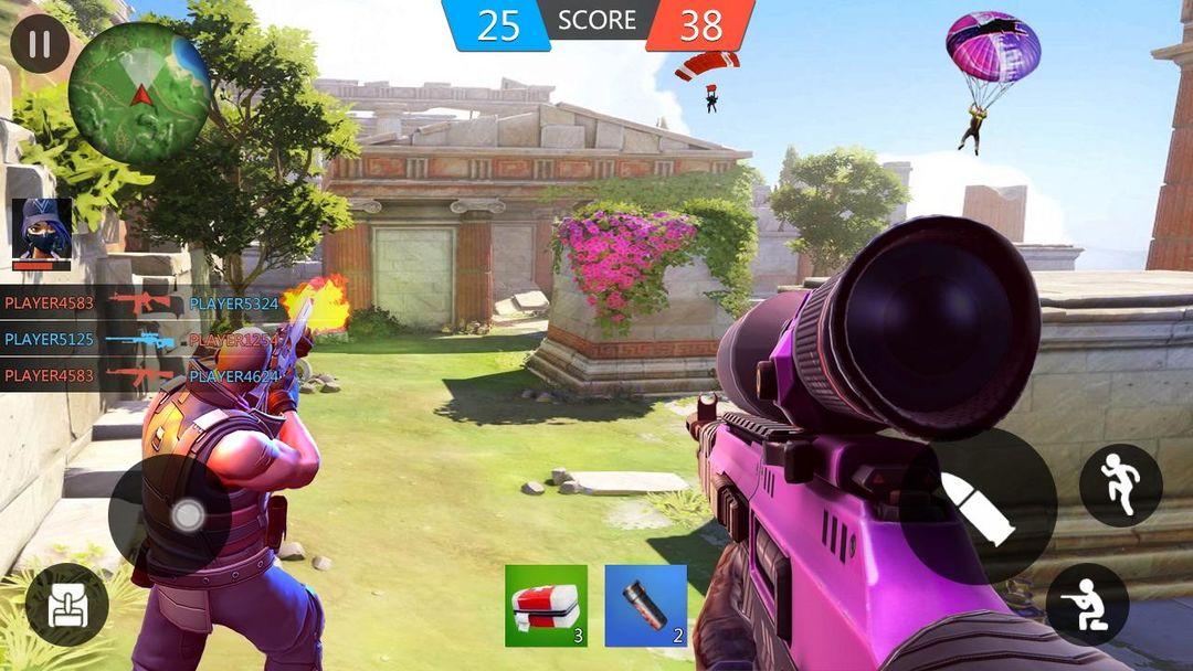 Screenshot of Cover Hunter - 3v3 Team Battle