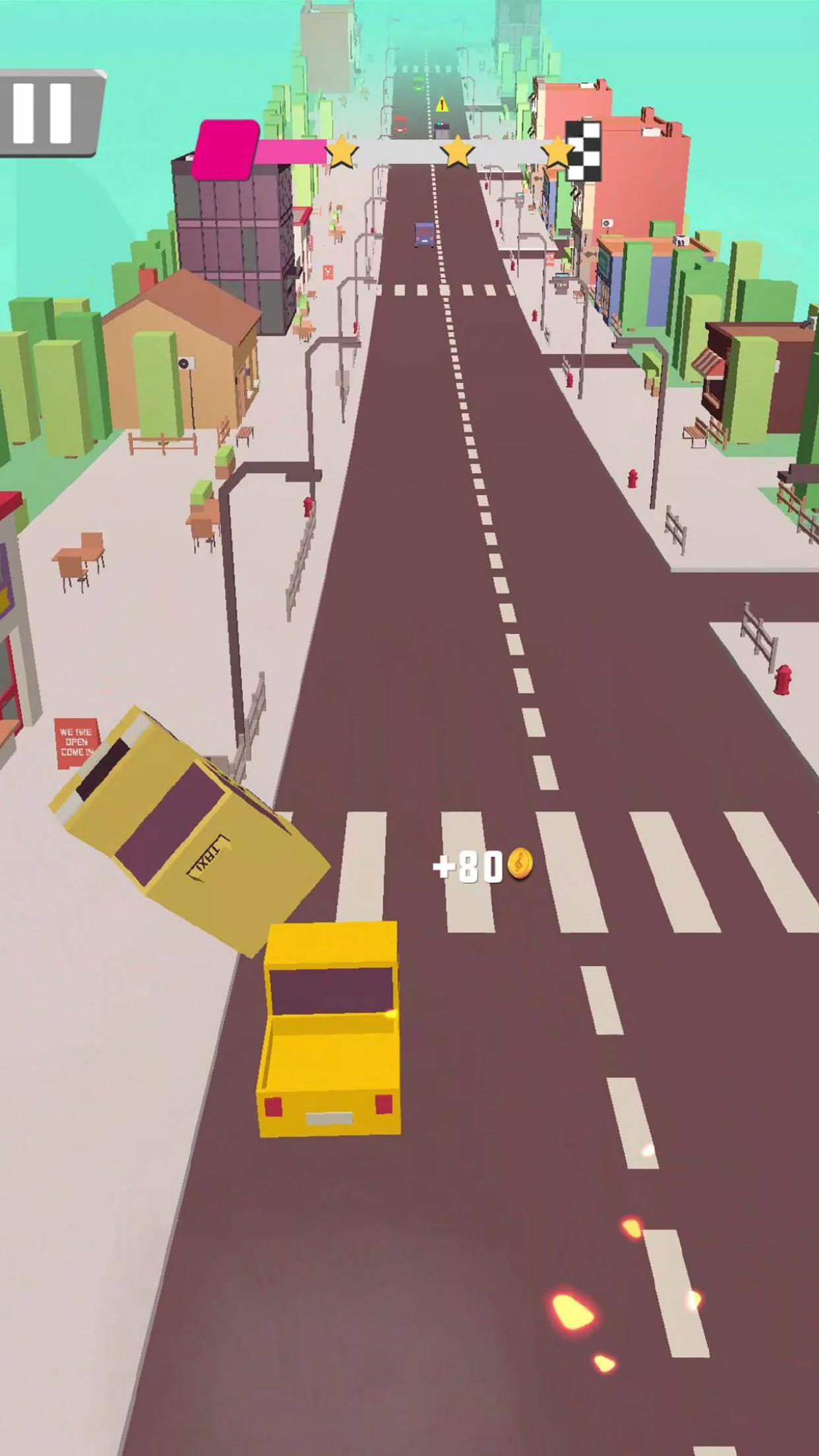 Crash Car 3D ภาพหน้าจอเกม