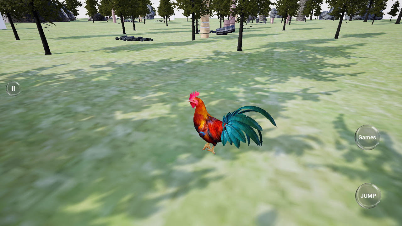 Happy Rooster