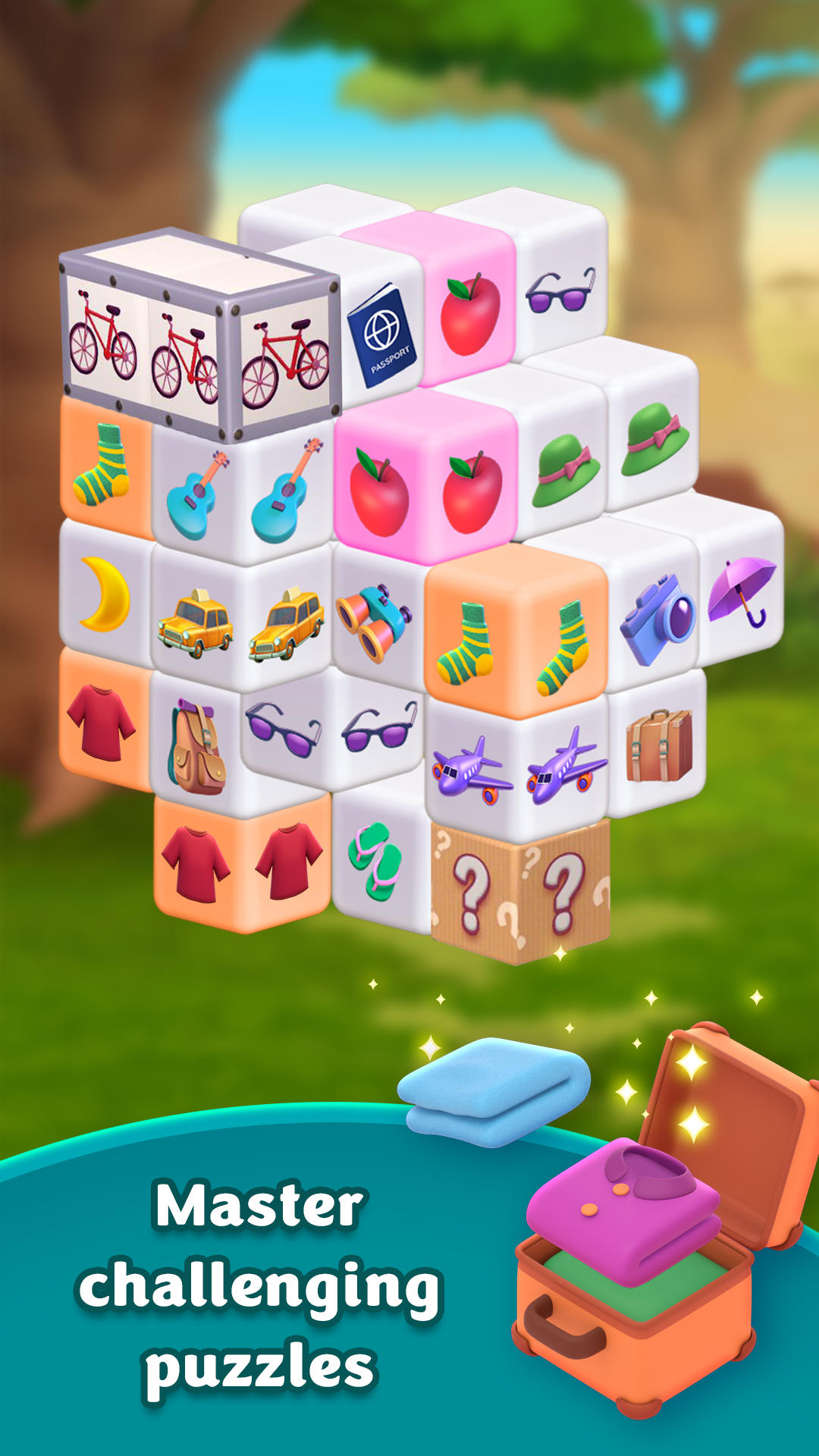 Journey Match - 3D Puzzle Cube ภาพหน้าจอเกม