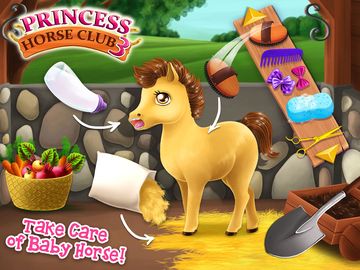 Princess Horse Club 3 ゲームのスクリーンショット