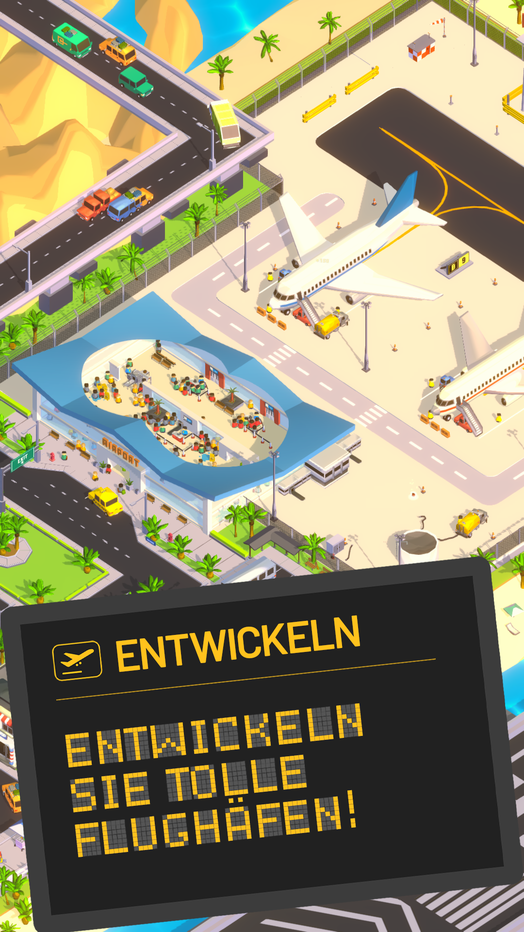 Screenshot 1 of Flughafen Inc. Tycoon-Spiel 1.5.10