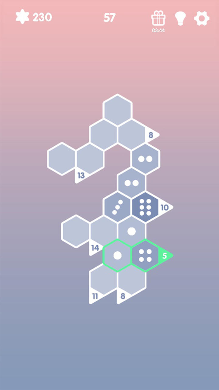 Screenshot 1 of Magic Hexagon Sudoku 