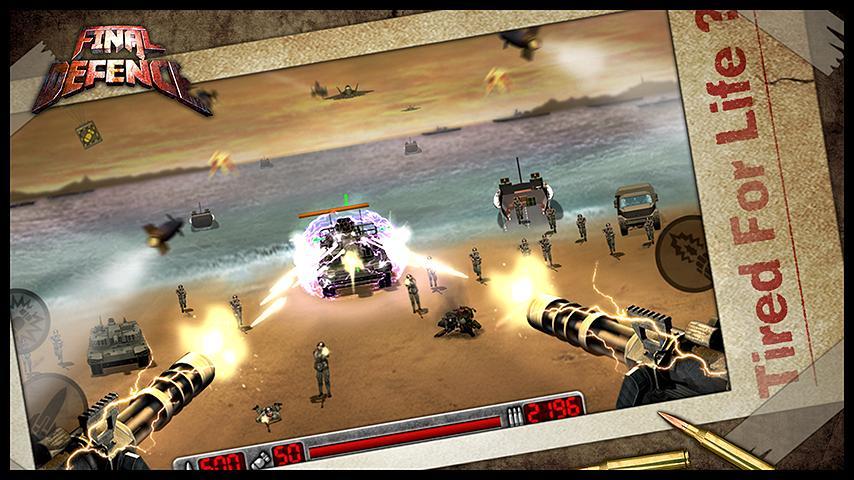 Final Defence Game Screenshot