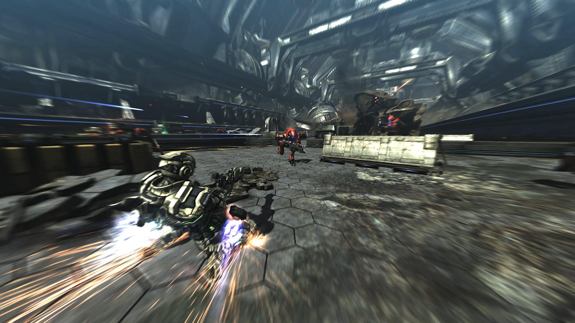 Vanquish Game Screenshot