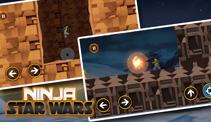 Star Ninja Go War - Galaxy Quest Game Screenshot