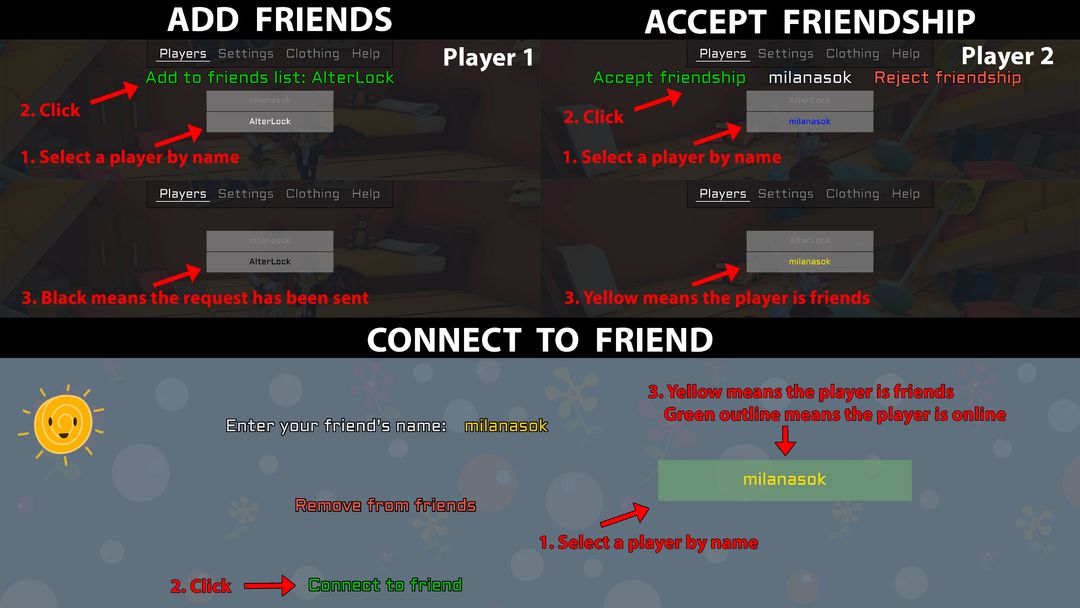 Better Roblox Friendslist