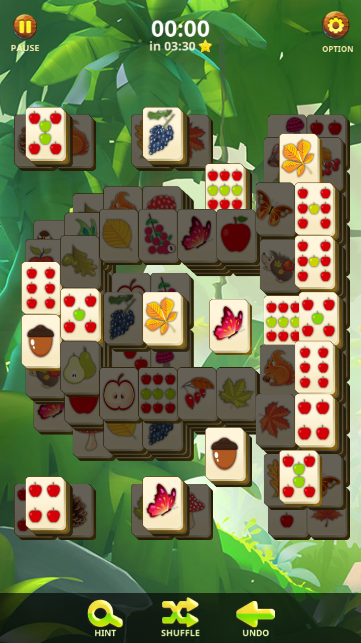 Captura de Tela do Jogo Mahjong Forest