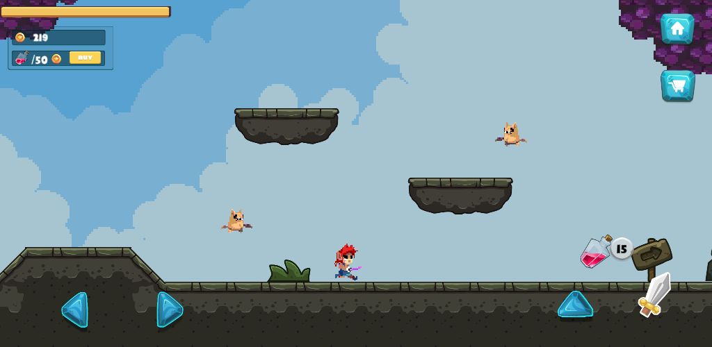 Gino Rocki Fight Game Screenshot