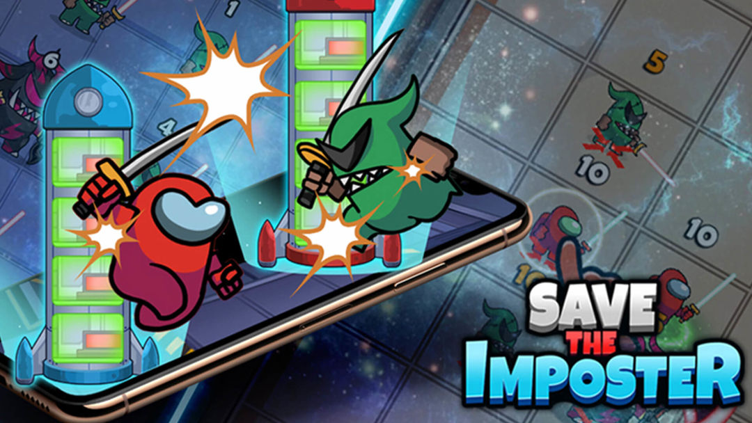 Save The Imposter: Galaxy Rescue ภาพหน้าจอเกม