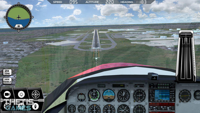FlyWings 2017 Flight Simulator Game Screenshot