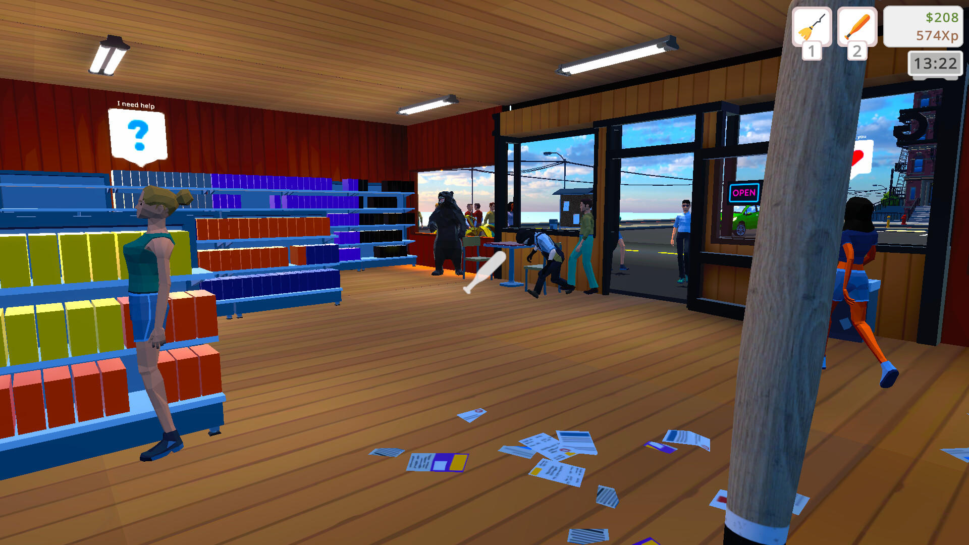Game Store Simulator ภาพหน้าจอเกม