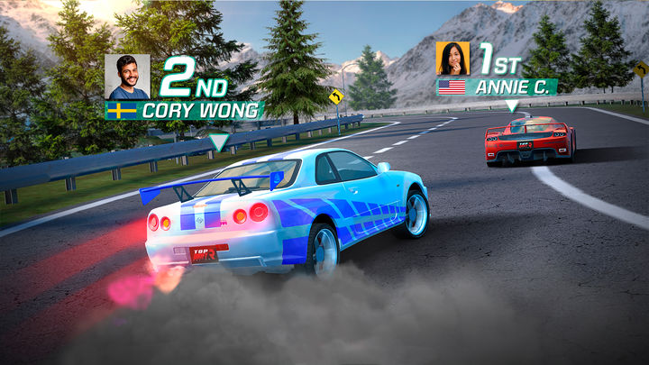 Screenshot 1 of Top Drift - 온라인 자동차 경주 시뮬레이터 1.6.6