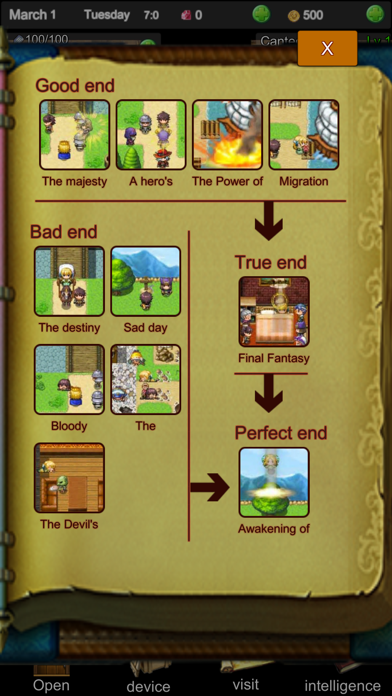 Fantasy Town Life:Cooking Shop Game Screenshot