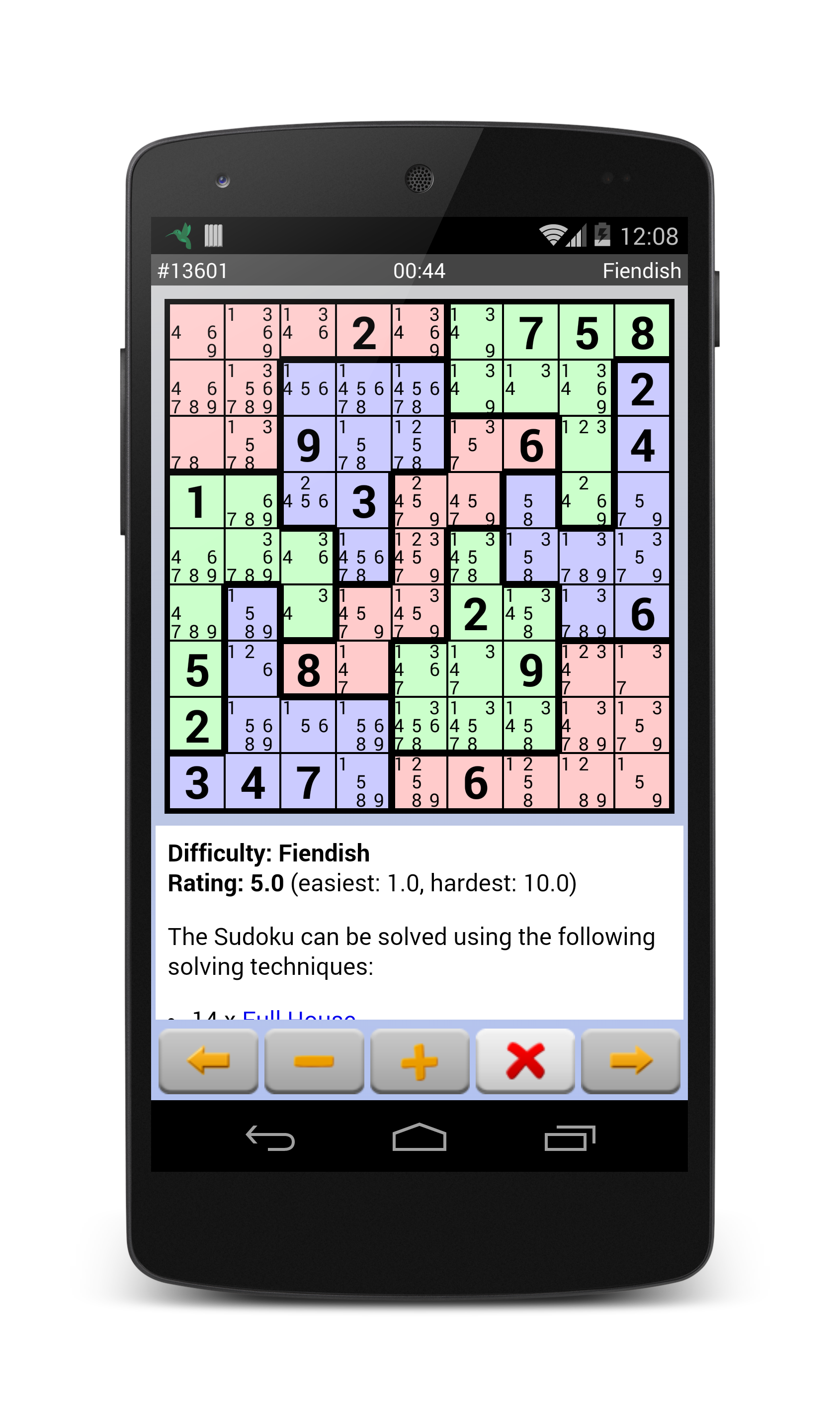 Sudoku 10'000 Pro 遊戲截圖