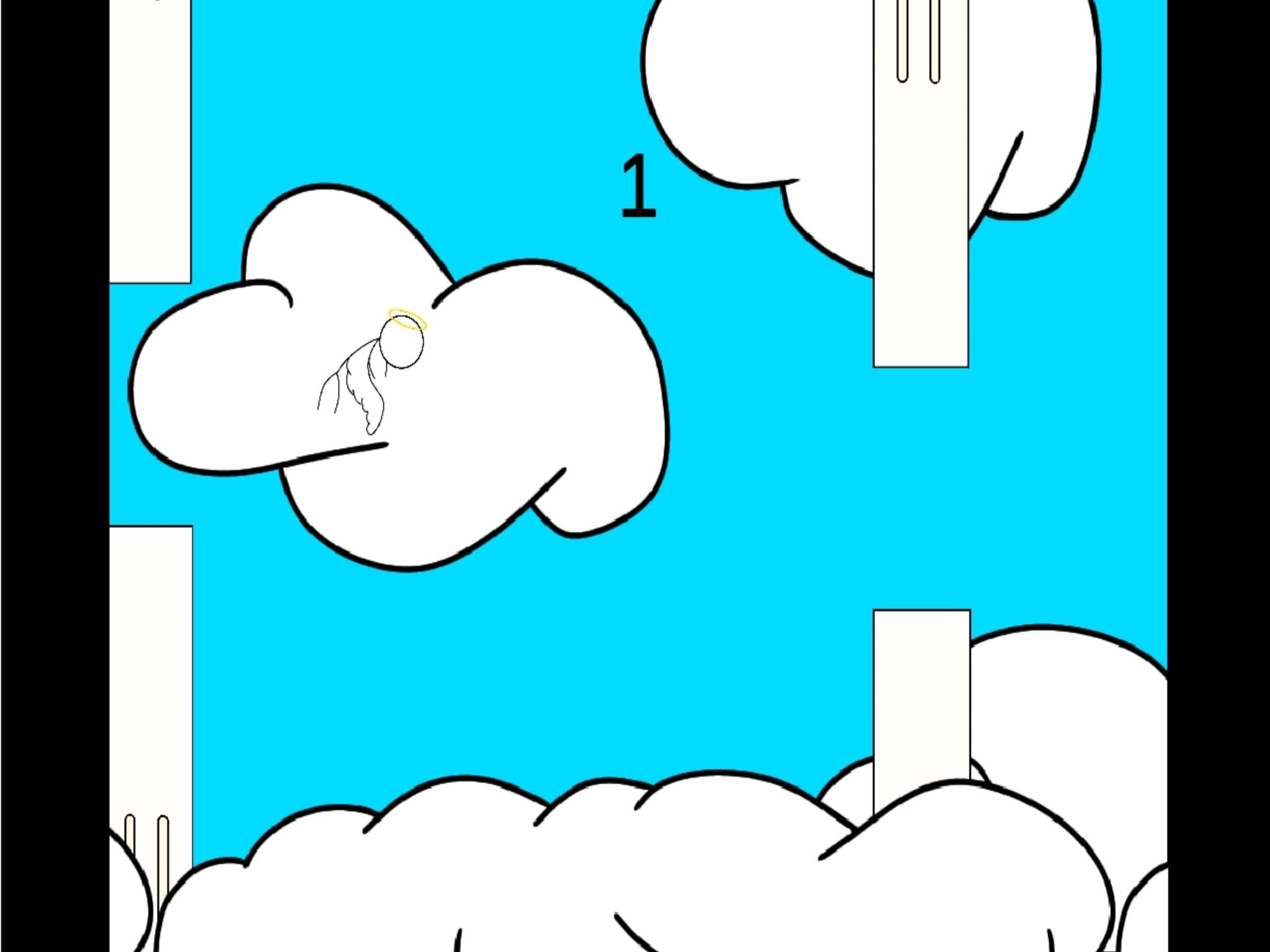 Cuplikan Layar Game FlappyAngel