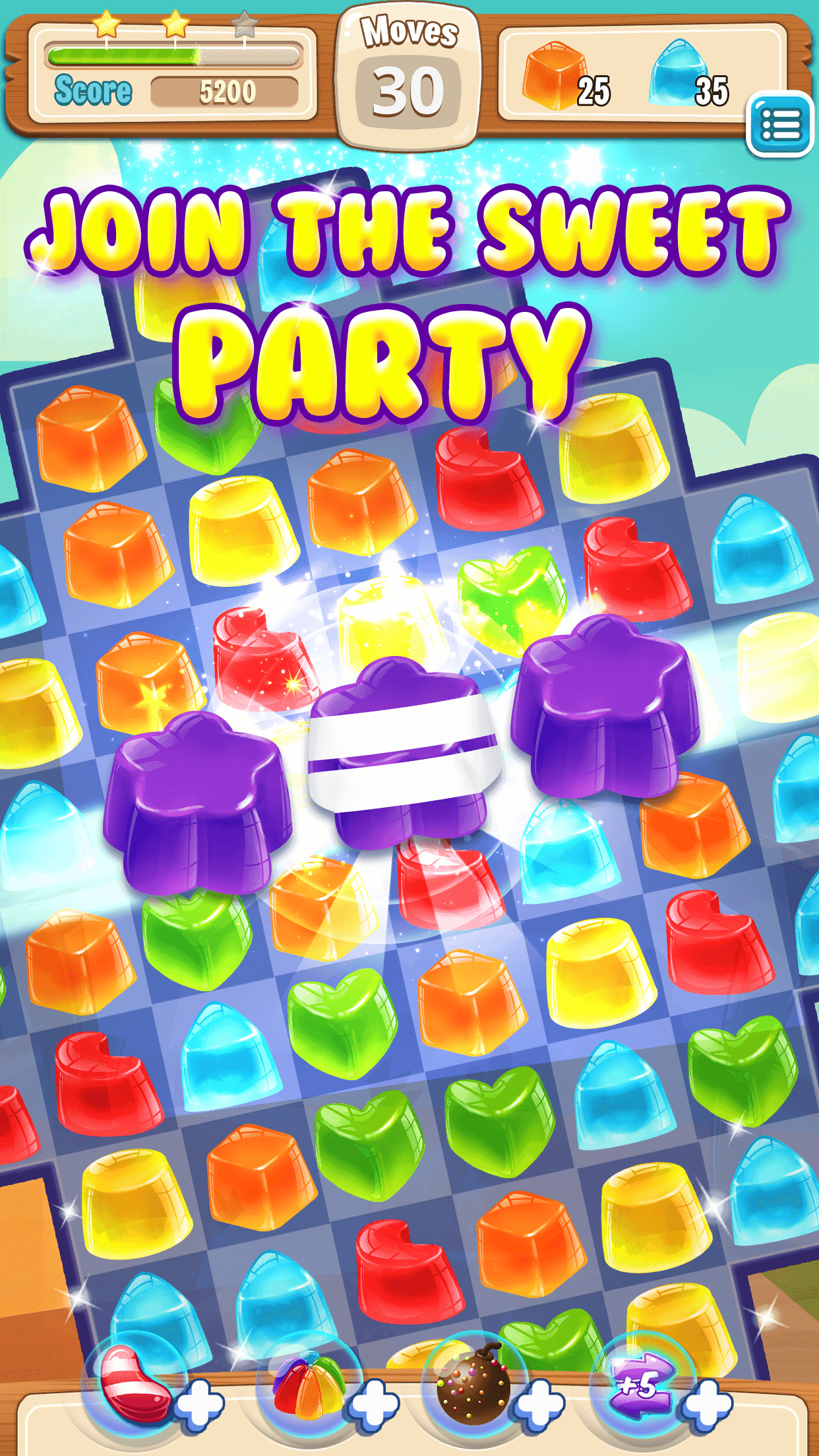Screenshot of Crazy Candy Smash