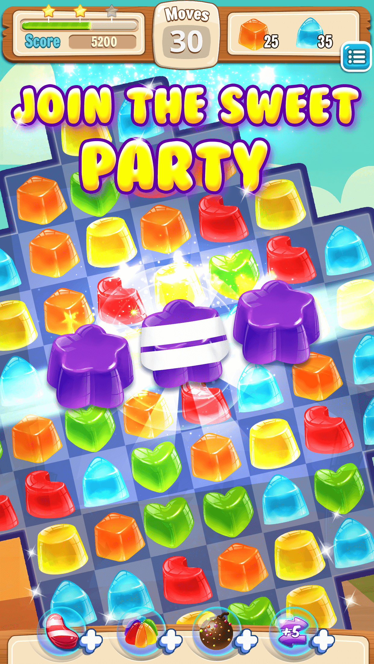 Crazy Candy Smash Game Screenshot