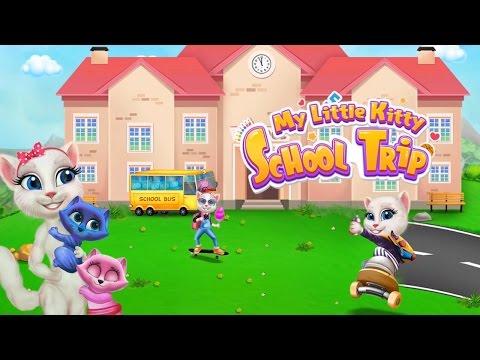 Captura de Tela do Vídeo de My Little Kitty School Trip