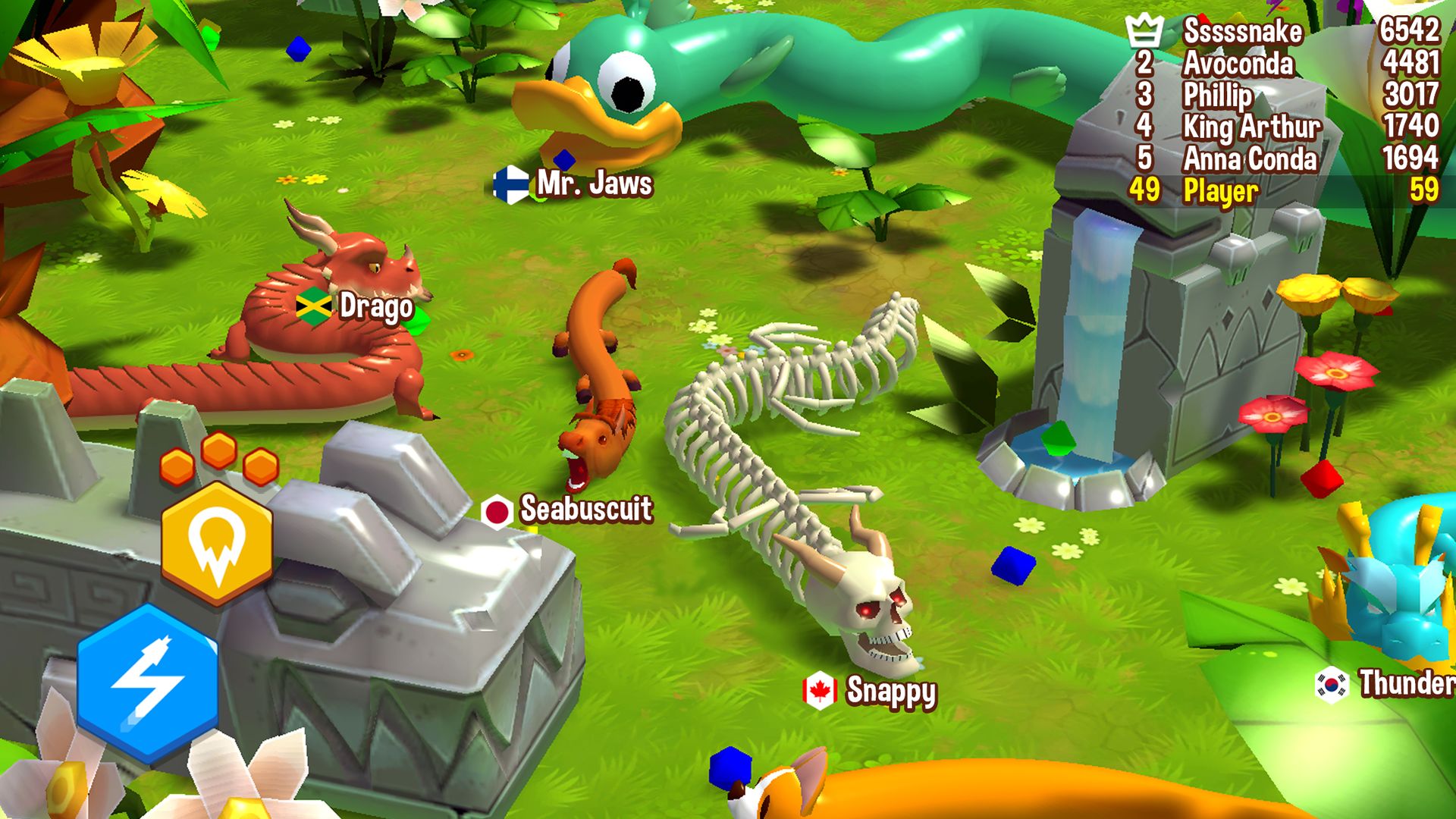 Screenshot of Snake Rivals – New Multiplayer Games