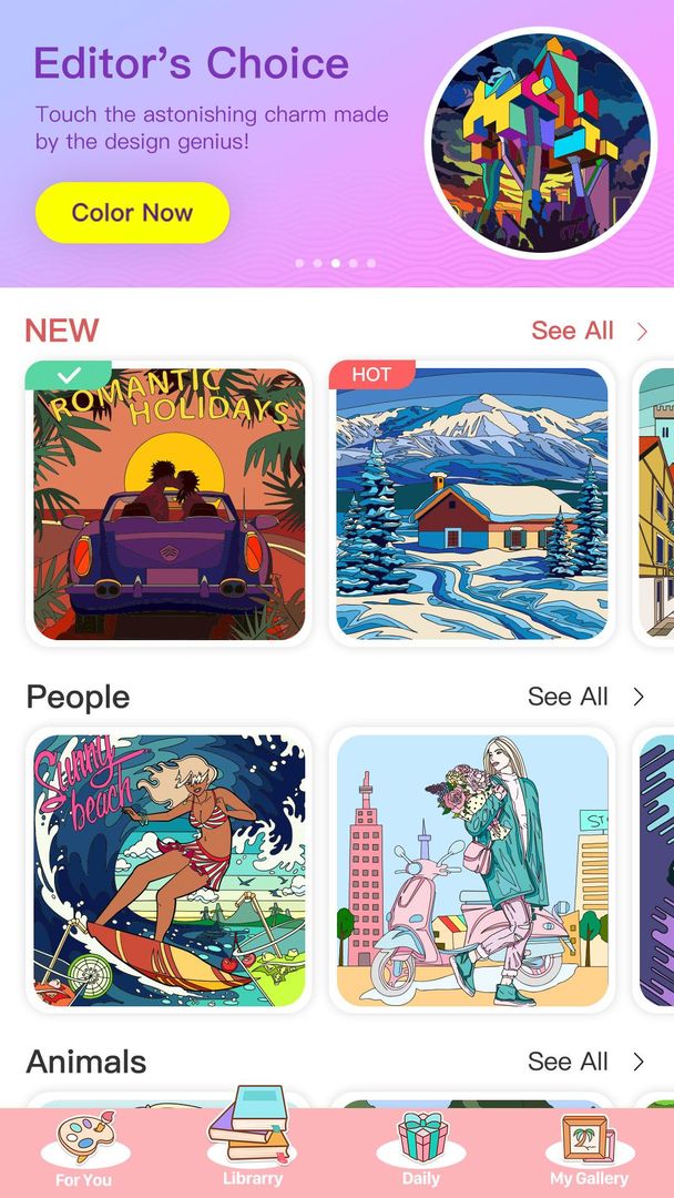 Color Master - Free Coloring Games & Painting Apps screenshot game