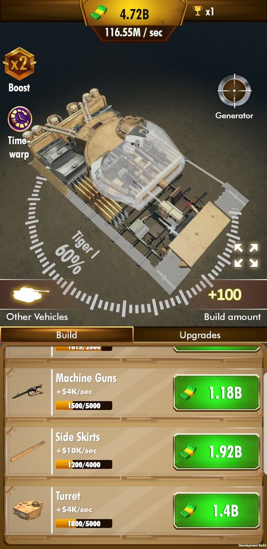 Idle Panzer screenshot game