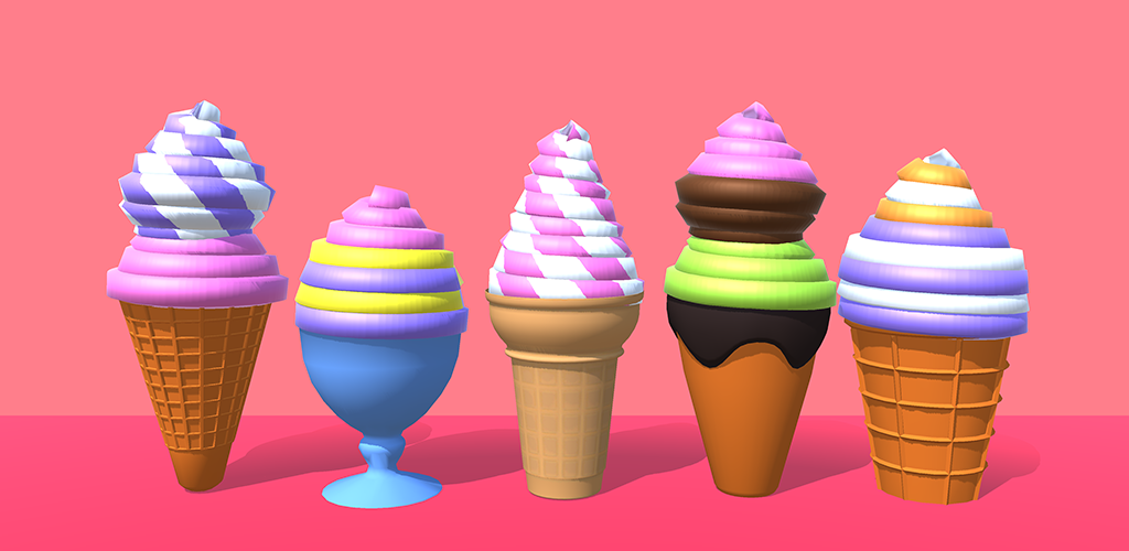Banner of Ice Cream Inc. ASMR, DIY Games 