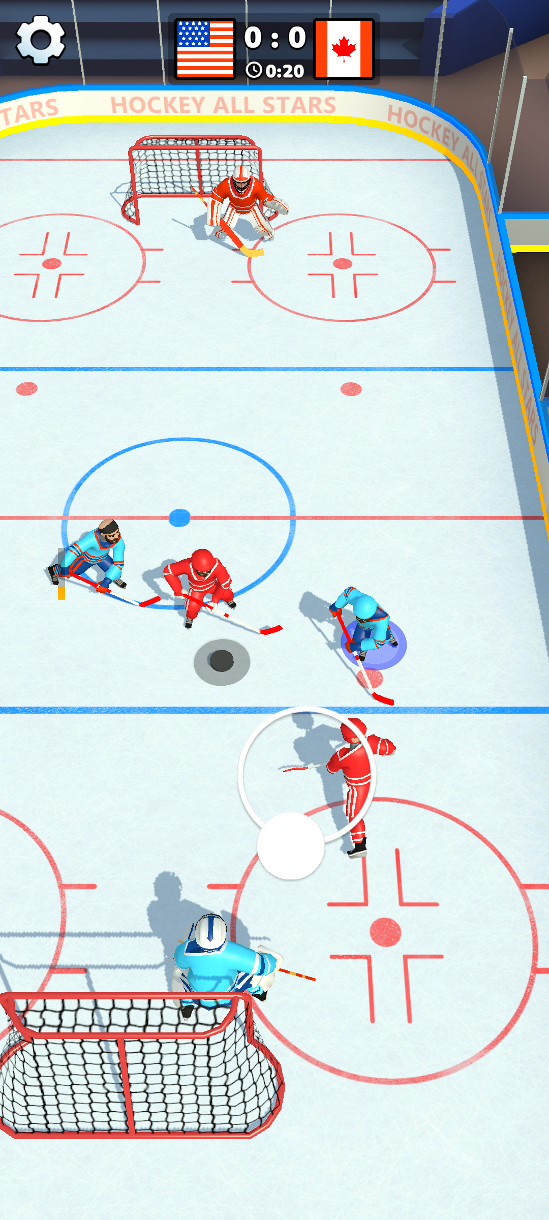Screenshot of Hockey league masters