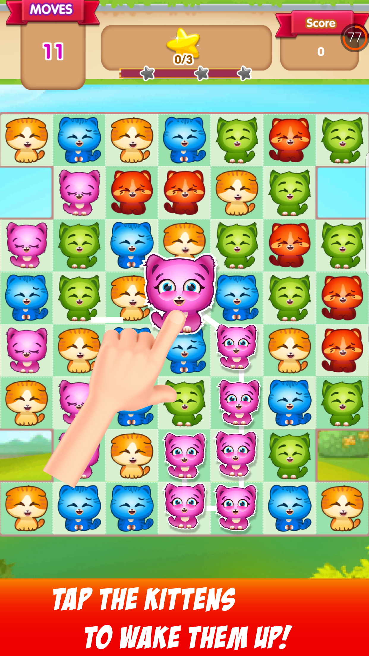 Kitten Rescue Game Screenshot