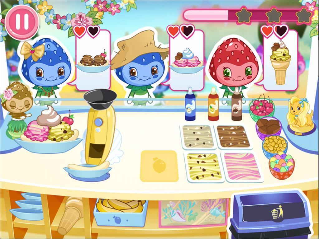 Screenshot of Strawberry Shortcake Ice Cream