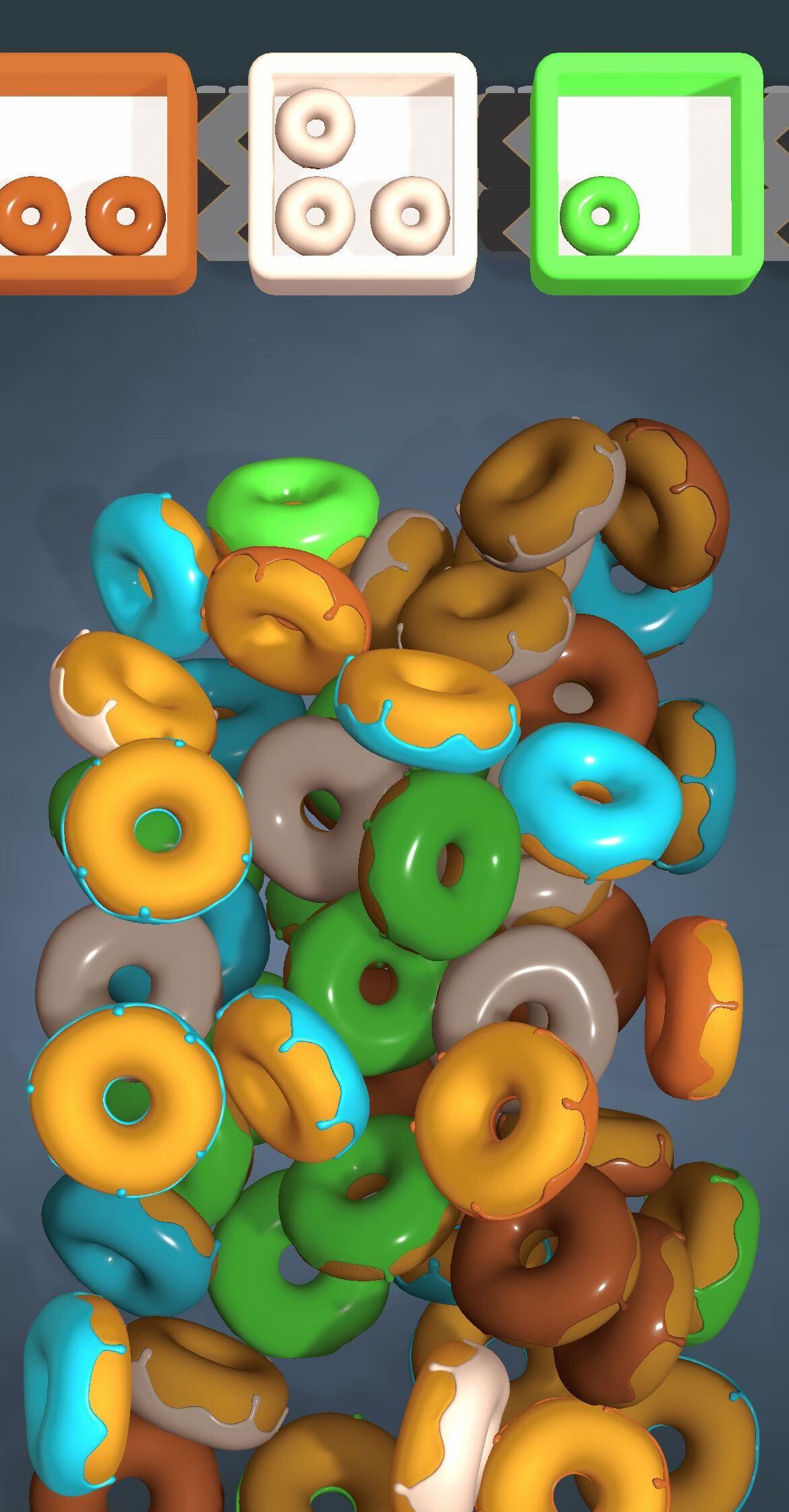 Donuts Sort Game Screenshot