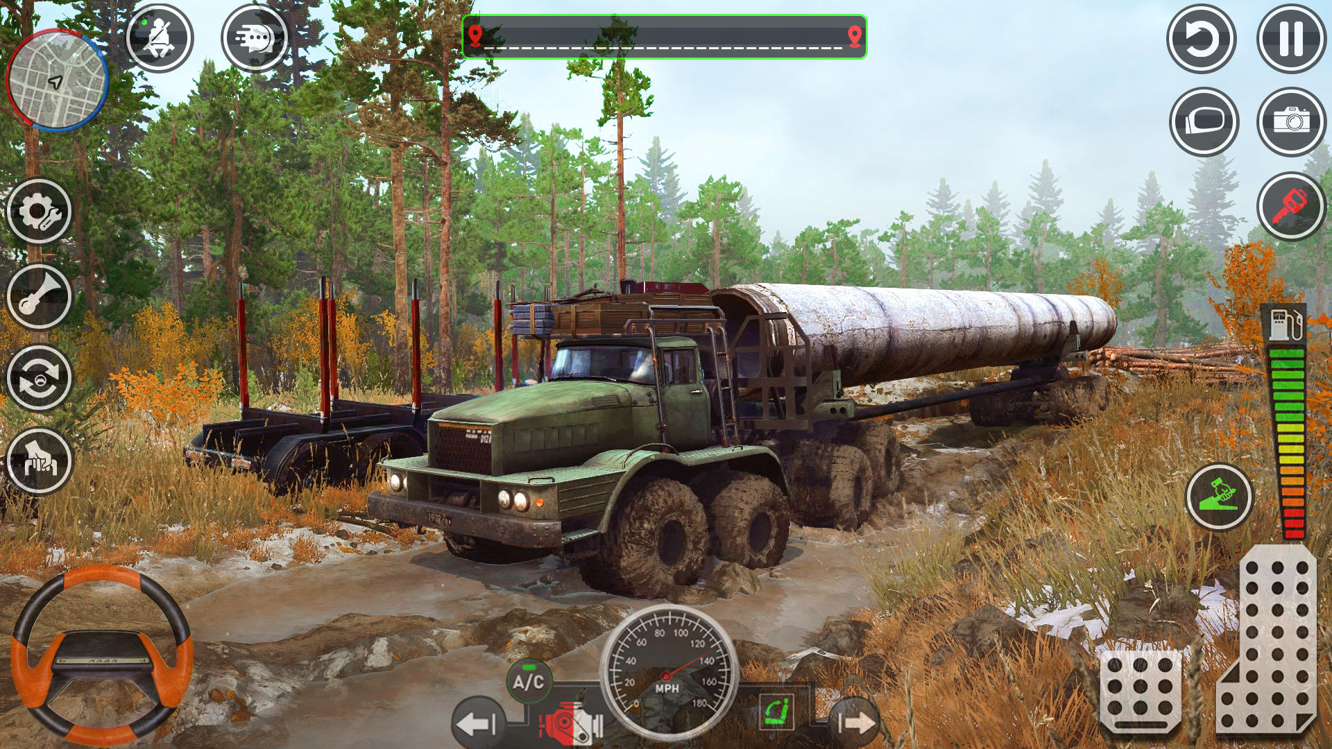Screenshot of Mud Truck Driving Offroad Game