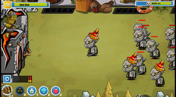 Last Fortress Mutant Attack Game Screenshot