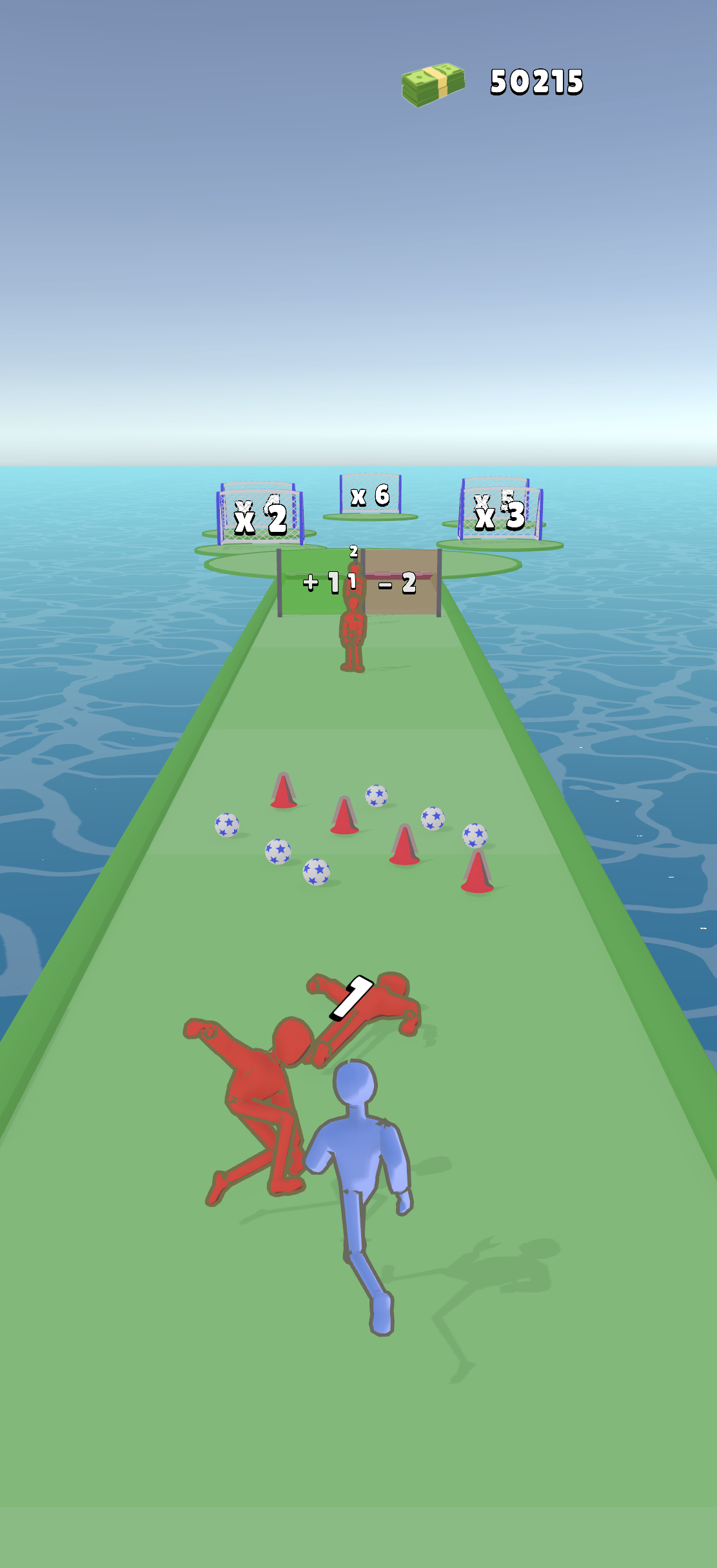 Soccer Run Game Screenshot