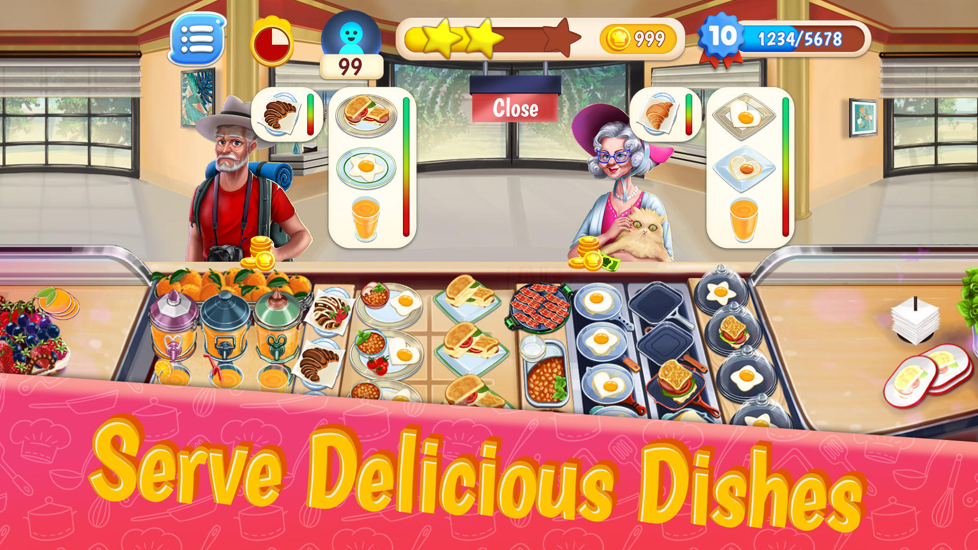 Screenshot of Cooking Time - Restaurant Game