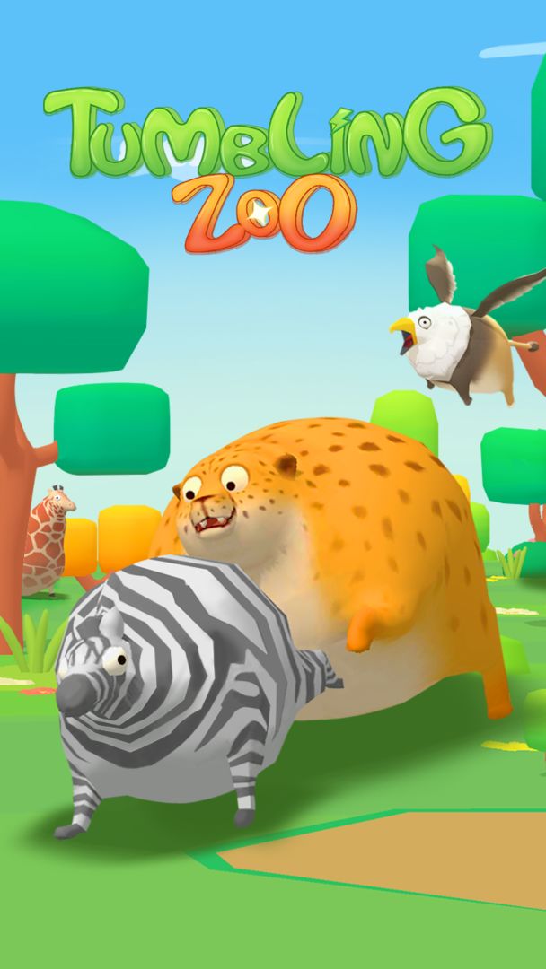 Screenshot of Tumbling Zoo-rock it(Demo)