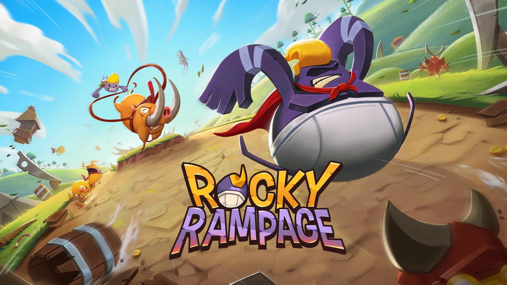 Screenshot 1 of Rocky Rampage: Hancurkan mereka 3.1.2