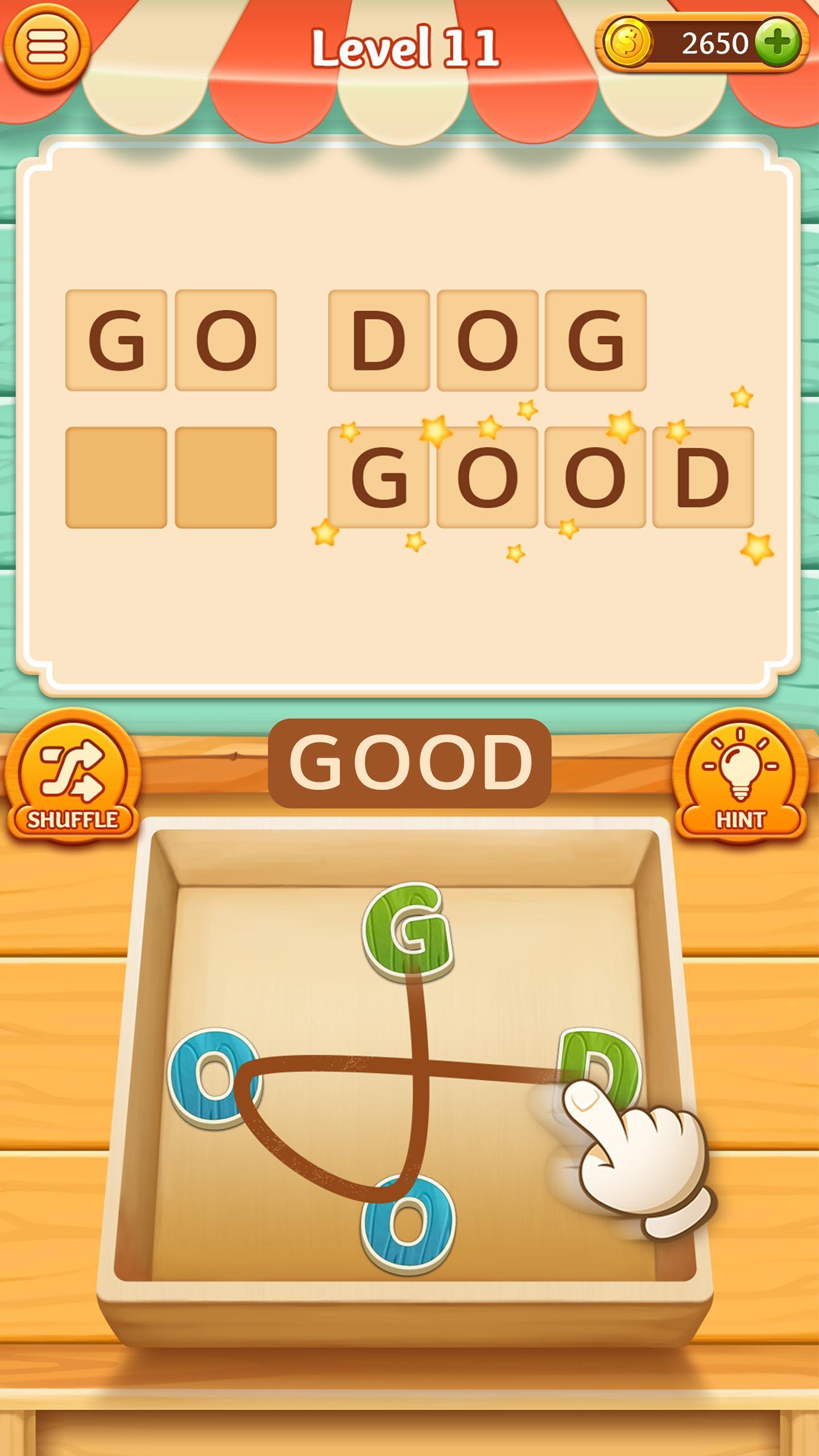 Screenshot of Word Shop - Brain Puzzle Games