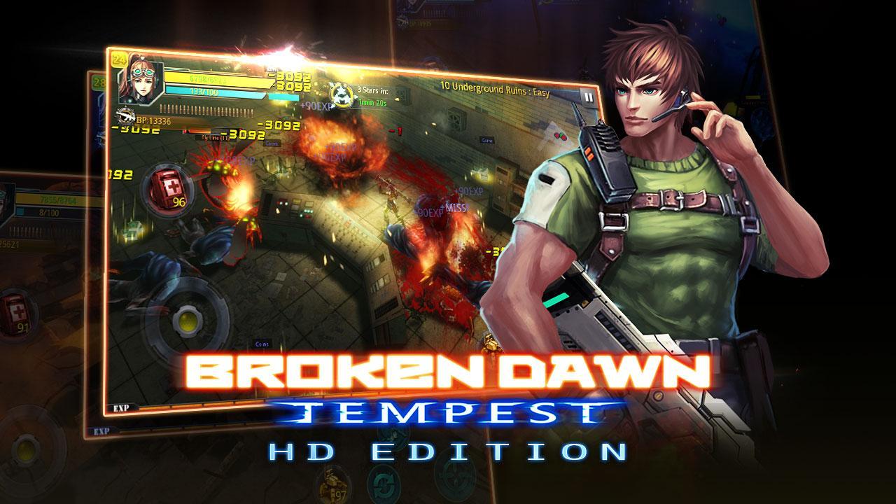Broken Dawn:Tempest HD Game Screenshot