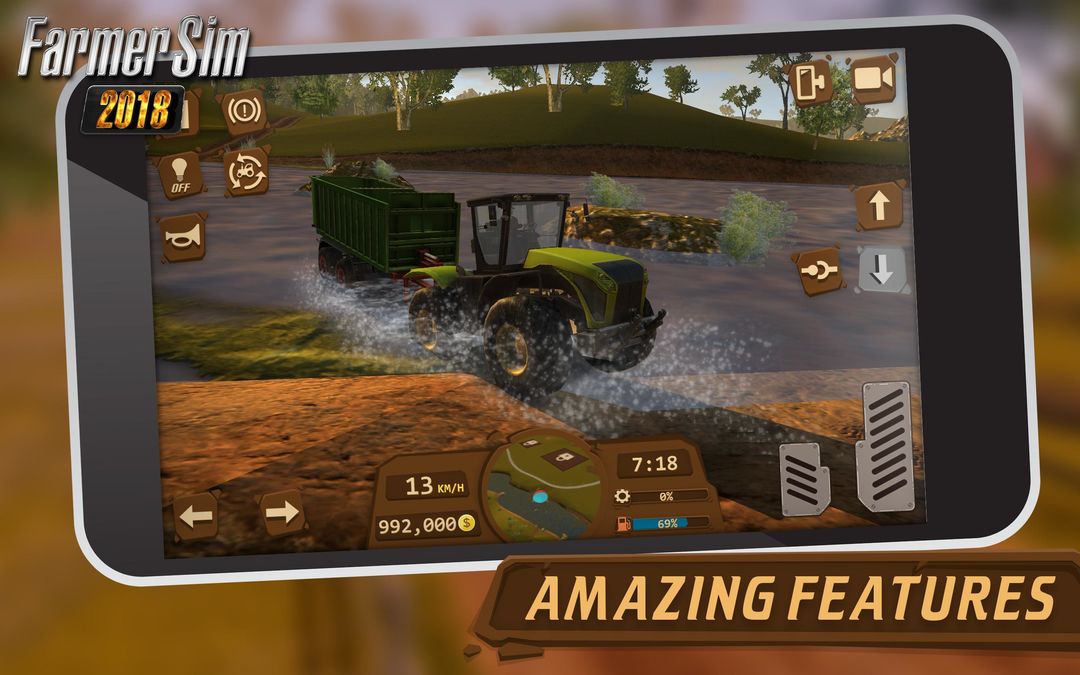 Screenshot of Farmer Sim 2018