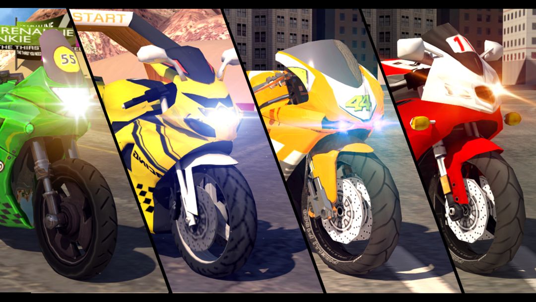 Bike Racing Rider ภาพหน้าจอเกม
