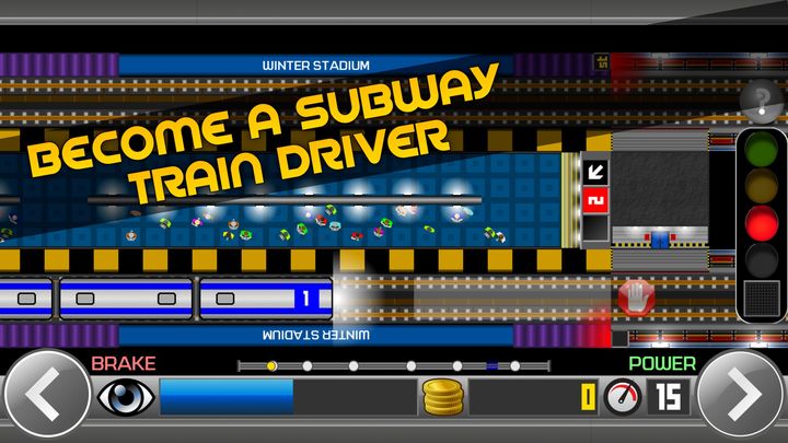 Subway Simulator 2D - city met Game Screenshot