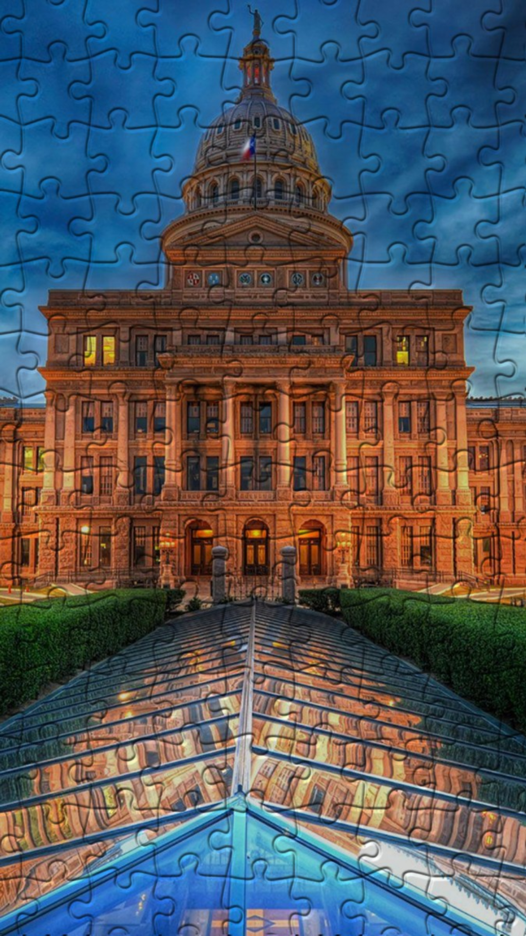 Texas Jigsaw Puzzles Game Screenshot