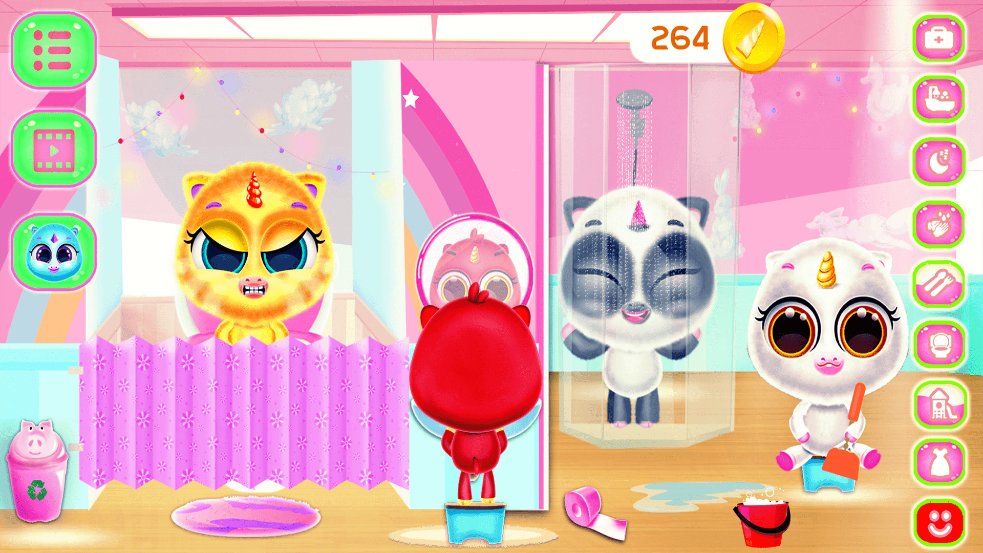 My Unicorns Pet Day Care Game ゲームのスクリーンショット