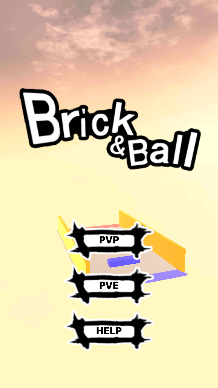 Brick & Ball ゲームのスクリーンショット