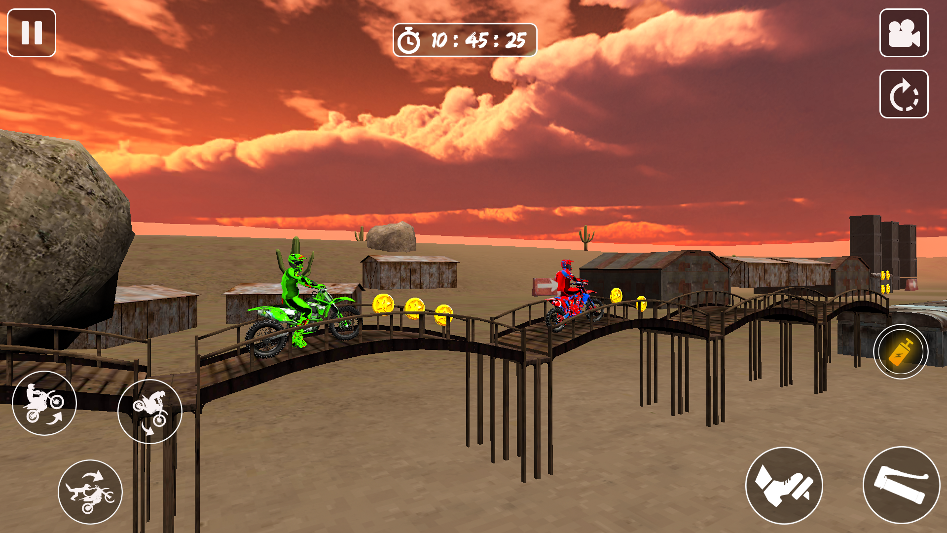 Motocross Bike Stunt Bike Game Game Screenshot